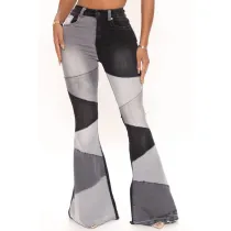 Vintage supermodel flare high waist jeans