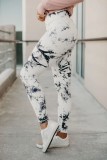 Sexy Fitness Pants Women Leopard High Waist Pants Hip Lifting Tights Yoga Pants