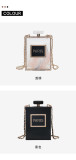 Perfume bottle women chain box Acrylic one shoulder personality versatile cross body dinner bag