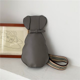 Personalized dog shoulder bag for women