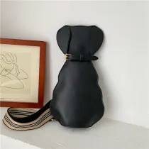 Personalized dog shoulder bag for women