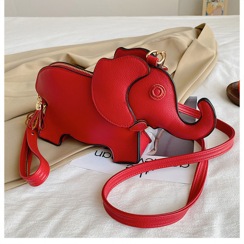 Elephant Bag Cartoon Girl Versatile One Shoulder Crossbody Bag Elephant Mobile Bag
