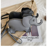 Elephant Bag Cartoon Girl Versatile One Shoulder Crossbody Bag Elephant Mobile Bag