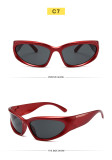 Fashion futuristic sports sunglasses goggles fashion sunglasses men and women fashion party glasses