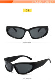 Fashion futuristic sports sunglasses goggles fashion sunglasses men and women fashion party glasses