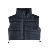 Women's cotton dress vest warm winter coat