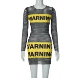 Rainbow contrast striped sweater Women's loose pullover
