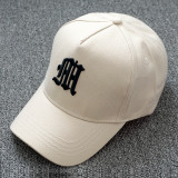 High-top cap Men's and women's cap Star baseball cap Large head circumference Large thin face Small tide embroidery