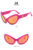Y2K Punk Future Double B Sunglasses Sunglasses UV Protection