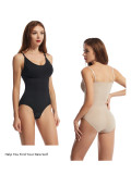 One-piece body-shaping clothes for women's abdominal tights, open-end buttock lifting, shaped suspenders, underwear, elastic corset, body-shaping corset