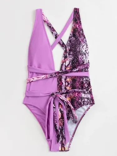 Sexy bikini one-piece swimsuit