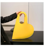 Felt Bag Personalized Fashion Cool Heart Shaped Handbag