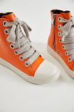 High top shoes, thick shoelaces, large eyelets, men's and women's same pair of cricket shoes