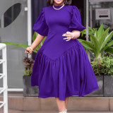 Oversized Fashion Bubble Sleeve Foreign Trade Dress
