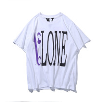 Trendy Brand Fashion Big V Cotton Short Sleeve Letter Vlone T-shirt