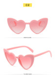 Fashion Love Sunglasses Party Peach Heart Glasses Styling Sunglasses Trend