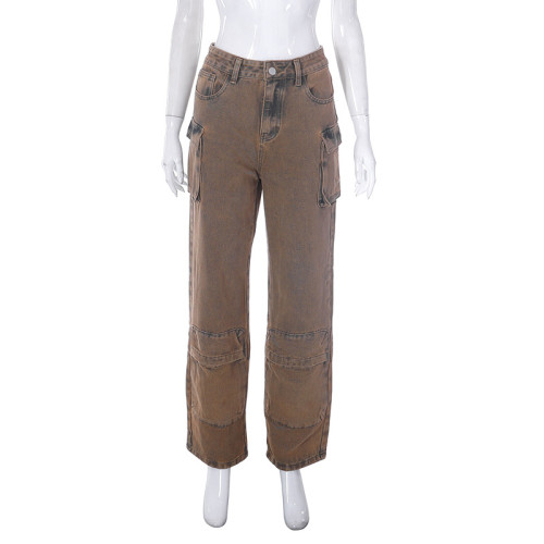 Fashion Street Pocket Pants Jeans