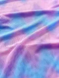 Tie dyed swimsuit bikini