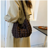 Single Shoulder Underarm Bag Casual Fashion Casual Solid Color Handbag