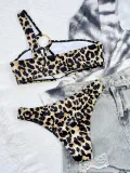 Bikini Printed Sexy Bikini Women's Split Swimsuit Triangle Bikini