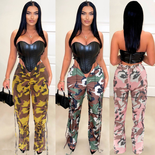 Personalized camouflage pants