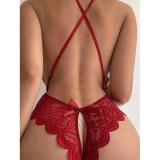 Women's imitation silk suspender sleeping loose and comfortable lace a few pieces of home clothing, underwear, and pajamas
