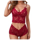 Fun lingerie, sexy perspective, lace straps, adjustable chest wrap