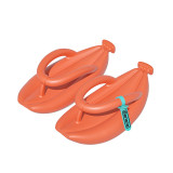 EVA banana flip-flops for household non slip lovers thick soled sandals
