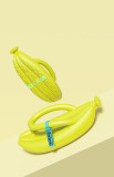 EVA banana flip-flops for household non slip lovers thick soled sandals