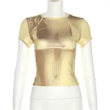Fashion 3D Printed Sleeveless Slim Fit T-shirt