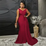 Women's Prom Dress Evening Dress Elegant Sexy Floor Sweeping Dress