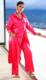 Fashion Colored Loose Casual Set