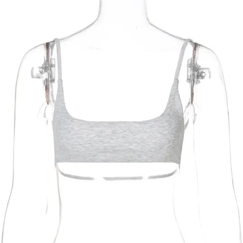 Fashion Street Shoot Sports Short Bra Strap Top