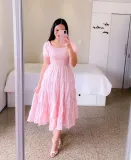 Literary and French Fresh Printing Fashion Women's Clothing