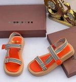 Women's candy colored thick soled casual sandals
