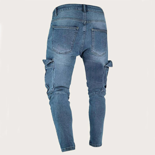 Stretchy workwear jeans for men