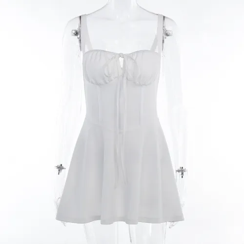 Slim Fit Basic Strap Hanging Dress