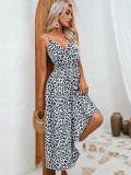 Leopard print Slip dress