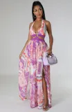 Women's Fashion French Long Dress Luxury Sleeveless Skirt