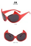 Street Fashion Hip Hop Sunglasses Personalized Shaped Sunglasses