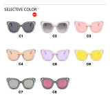 Cross border Pentagram sunglasses 2023 new fashion sunglasses personality Sunglasses concave shape photo girl
