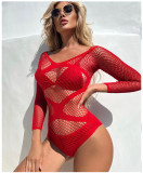 Sexy Perspective Mesh Fun Net Clothing Hollow out Fishing Net Underwear