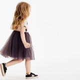 Children's cute breathable mesh girl's dress
