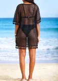 Sexy and fashionable high elastic mesh sun resistant beach skirt