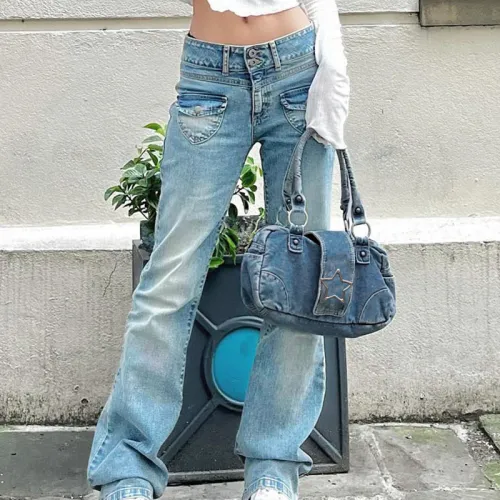 Five pointed star metal decorative shoulder bag