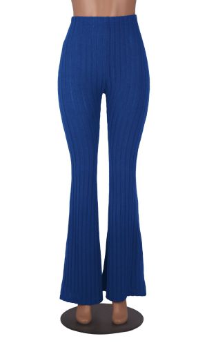 Brushed women's micro flared pants