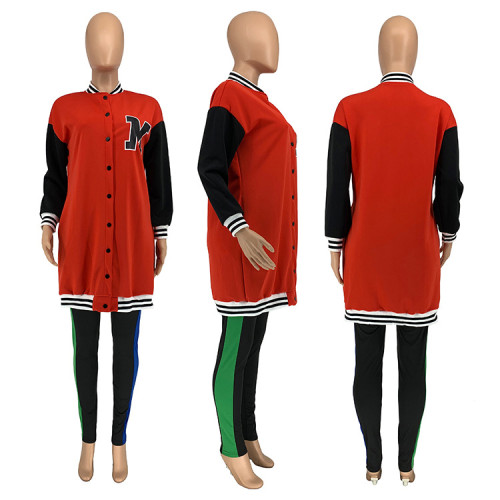 Fashion casual baseball jacket