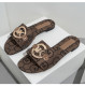 Leisure embroidered women's slippers