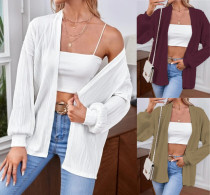 Women's top coat cardigan