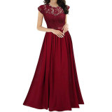 Dress Style Elegant Lace Long Dress